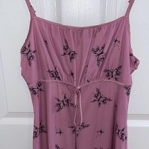 Purple Y2K Dress